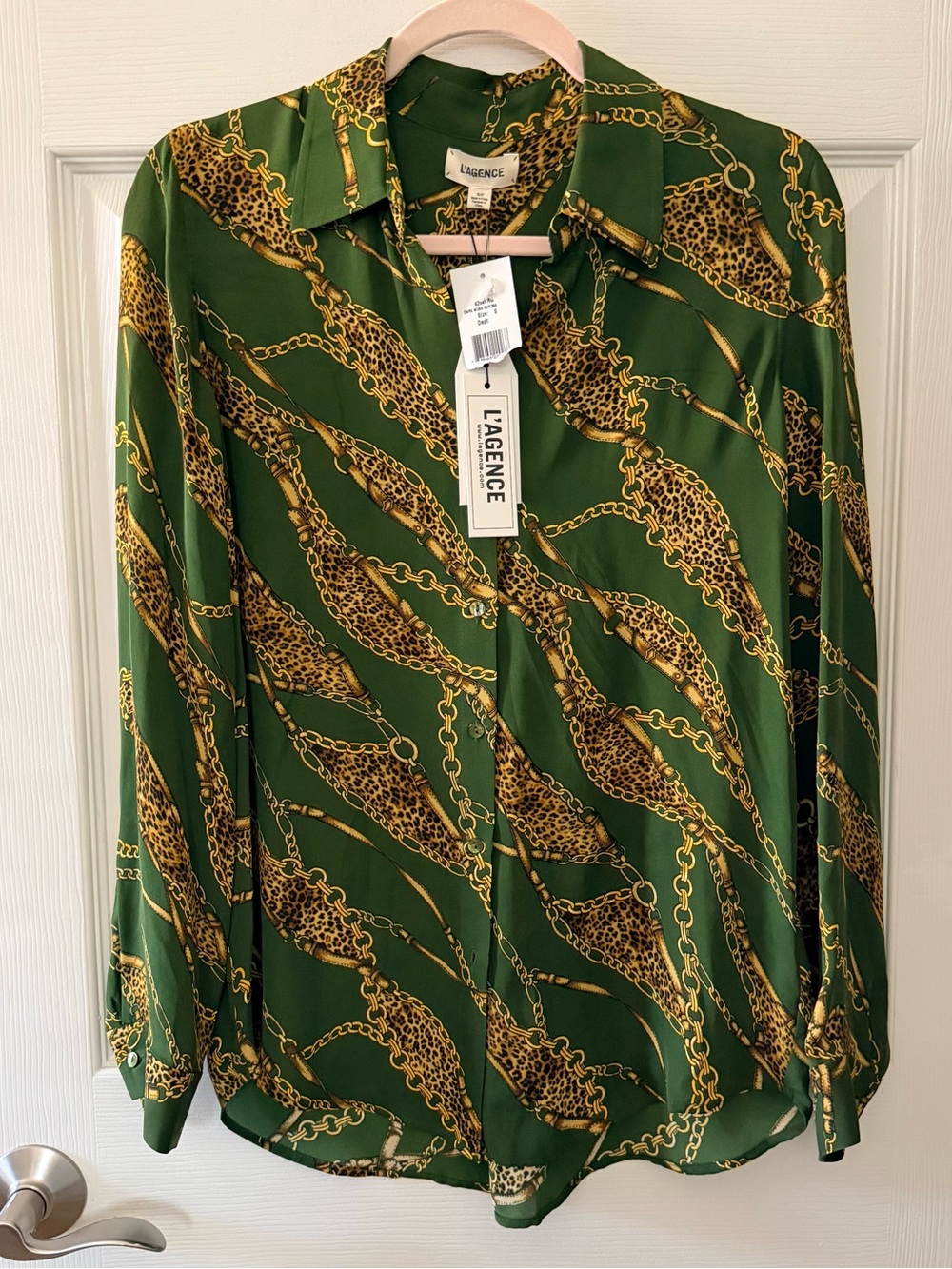 L’agence Nina Silk Blouse